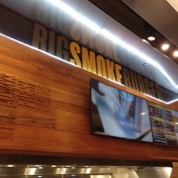 Big Smoke Burger - Rideau Centre's restaurant sign. - Burgers Near Me - Toronto, Ontario