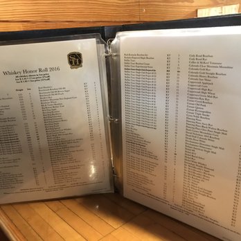 School House Kitchen & Libations - The bar and whiskey syllabus. - New American Near Me - Arvada, Colorado