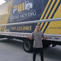 Mover next to the truck Mover next to the truck