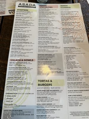 Menu photo 5 Asada Cantina + Kitchen San Clemente, CA