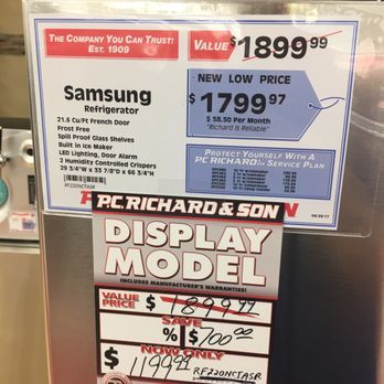 P.C. Richard & Son - Good deals on floor models - Electronics Near Me - Paramus, New Jersey
