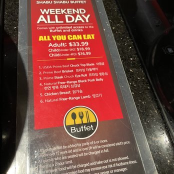 Dada Shabu Shabu Buffet - Menu - Korean Near Me - Irvine, California Dada Shabu Shabu Buffet - Menu - Korean Near Me - Irvine, California