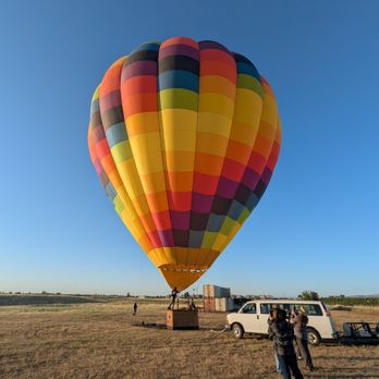 Yolo Ballooning Adventures - This was shortly after the balloon was raised. - Hot Air Balloons Near Me - Dixon, California Yolo Ballooning Adventures - This was shortly after the balloon was raised. - Hot Air Balloons Near Me - Dixon, California