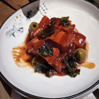 Jiang Nan - Long Island - Braised Pork Belly In Black Tea Sauce - Chinese Near Me - Syosset, New York Jiang Nan - Long Island - Braised Pork Belly In Black Tea Sauce - Chinese Near Me - Syosset, New York