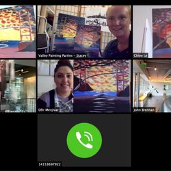 Valley Painting Parties - Looking for something fun to do for your next team building session while everyone is working from home? Try our Virtual Painting Parties!