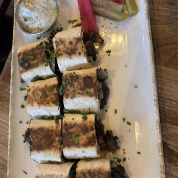 Levant - Mushroom rolls Vegan - Mediterranean Near Me - Petaluma, California Levant - Mushroom rolls Vegan - Mediterranean Near Me - Petaluma, California