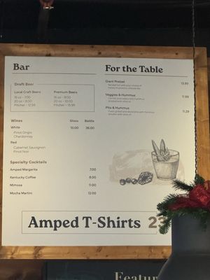 Menu photo 1 Amped Coffee Company Phoenix, AZ