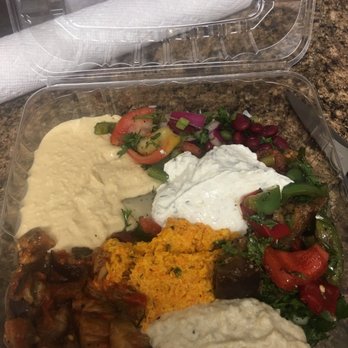 Agora Midtown - Maza Platter @ Cafe Agora Midtown ATL - Mediterranean Near Me - Atlanta, Georgia