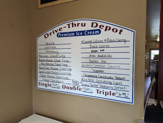 Menu photo 1 DriveThru Depot Lake Linden, MI
