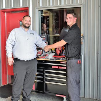 Caliber Auto Care - Our newest member of the Service First General Service Technician Apprenticeship Program. - Auto Repair Near Me - Flower Mound, Texas Caliber Auto Care - Our newest member of the Service First General Service Technician Apprenticeship Program. - Auto Repair Near Me - Flower Mound, Texas