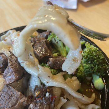 Xian Noodle Factory - One of the thicker hand pulled noodles - Chinese Near Me - Newington, Connecticut