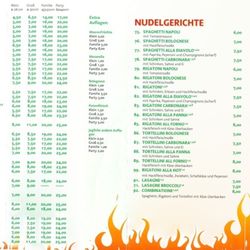 Pizza Hot Pizzalieferservice - Speisekarte Seite 2