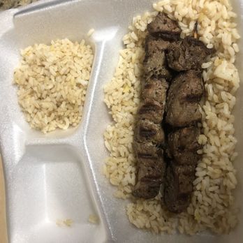 Laziza Mediterranean Grill - Evans - Lamb Skewer Plate - Middle Eastern Near Me - Evans, Georgia Laziza Mediterranean Grill - Evans - Lamb Skewer Plate - Middle Eastern Near Me - Evans, Georgia