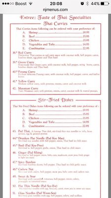 Menu photo 7 Bamboo Leaf Bradley Beach, NJ
