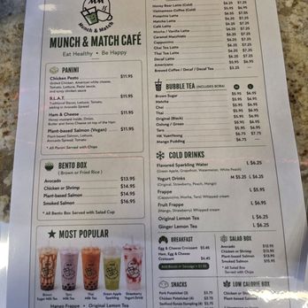 Munch & Match - Bubble Tea Near Me - McLean, Virginia Munch & Match - Bubble Tea Near Me - McLean, Virginia