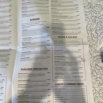 Sunliner Diner - The lunch and dinner menu - Diners Near Me - Pigeon Forge, Tennessee Sunliner Diner - The lunch and dinner menu - Diners Near Me - Pigeon Forge, Tennessee