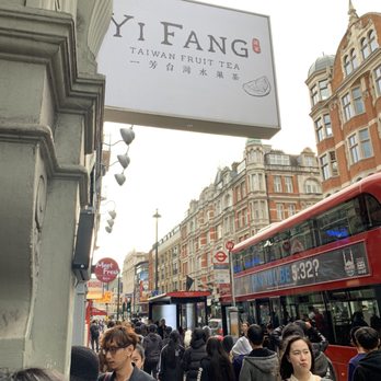 Yifang Taiwan Fruit Tea - Outside - Coffee & Tea Near Me - London, XGL Yifang Taiwan Fruit Tea - Outside - Coffee & Tea Near Me - London, XGL