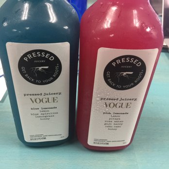 Pressed Juicery - The lemonades - blue and pink - Juice Bars & Smoothies Near Me - Irvine, California Pressed Juicery - The lemonades - blue and pink - Juice Bars & Smoothies Near Me - Irvine, California