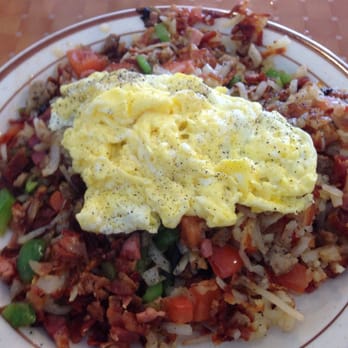 Judy's Cafe - Banquet skillet without cheese - lots of food, a little greasy though - American Near Me - Garland, Texas