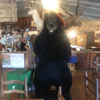 Hill Country B B Q - This friendly bear welcomes you in - Barbeque Near Me - Hempstead, Texas Hill Country B B Q - This friendly bear welcomes you in - Barbeque Near Me - Hempstead, Texas