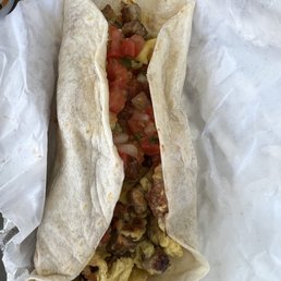 1) Breakfast Burrito Combo