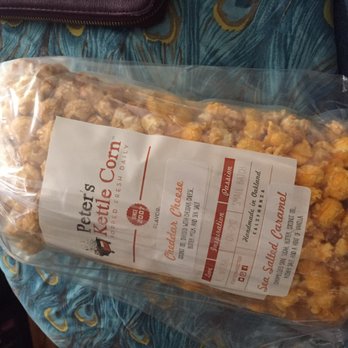 Peter's Kettle Corn - My delicious salted caramel and cheddar popcorn mix.! Best combo.! - Popcorn Shops Near Me - Oakland, California Peter's Kettle Corn - My delicious salted caramel and cheddar popcorn mix.! Best combo.! - Popcorn Shops Near Me - Oakland, California