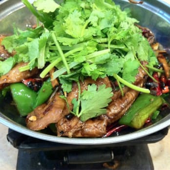 Meishan Restaurant - a stir fry with meat and vegetables - Chinese Near Me - Vancouver, British Columbia