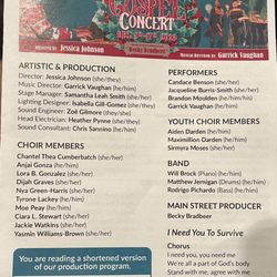 Theatre Horizon - Program
