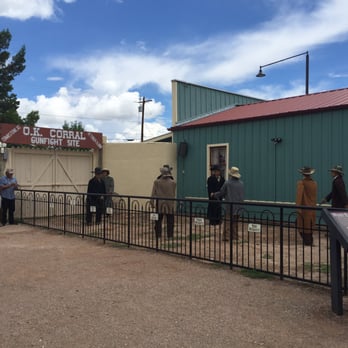 O.K. Corral - Preserved in time where they stood on the actual day. The mannequins are animated and come alive with narration. - Museums Near Me - Tombstone, Arizona