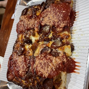 Underground Pizza - Half of tiger king - meat lovers delight! - Pizza Near Me - Baltimore, Maryland