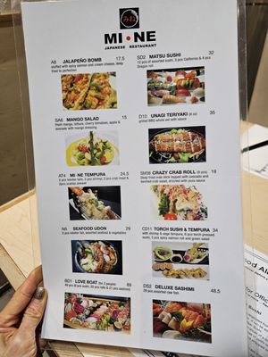 Menu photo 8 MINE Sushi Markham, ON Menu photo 8 MINE Sushi Markham, ON