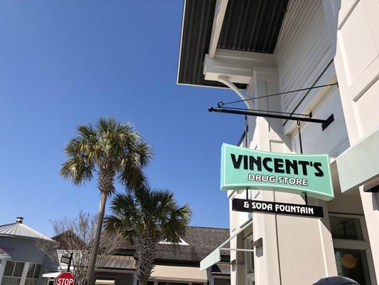 Vincent's Drug Store and Soda Fountain by null