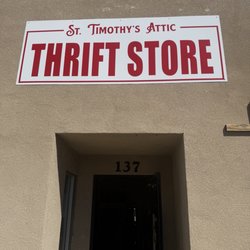 St Timothys Attic- Community Thrift Shop - Front entrance