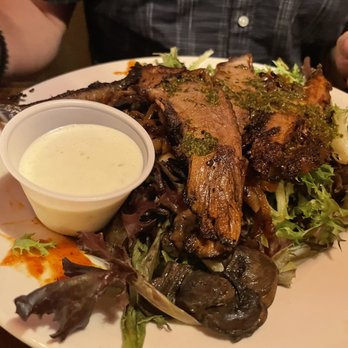 Beef & Brew - Beef brisket salad. Heavy on the brisket! - New American Near Me - Geneva, New York