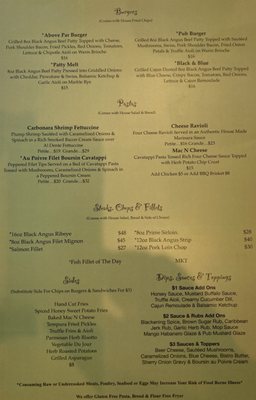 Menu photo 1 19th Hole At Dawndi’s Franklin, PA