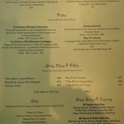 19th Hole At Dawndi’s - Menu Pg 2