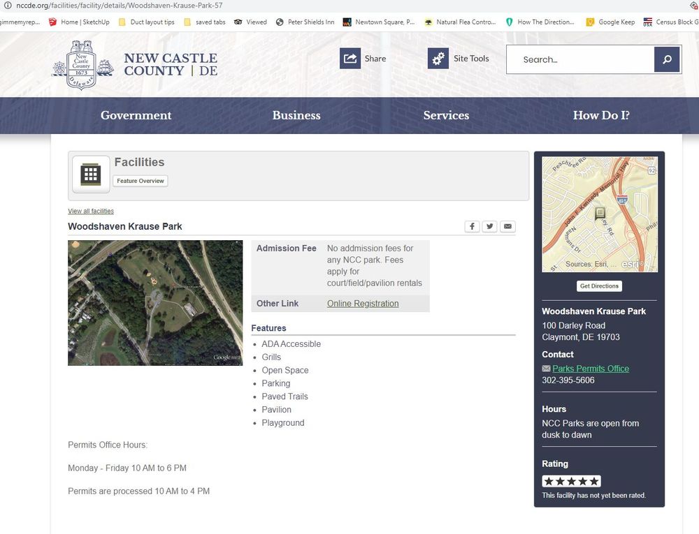 WOODSHAVEN KRAUSE PARK 100 Darley Rd, Claymont, Delaware Parks