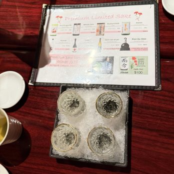 K’s Bistro - Sake sampler - Sushi Bars Near Me - Costa Mesa, California K’s Bistro - Sake sampler - Sushi Bars Near Me - Costa Mesa, California