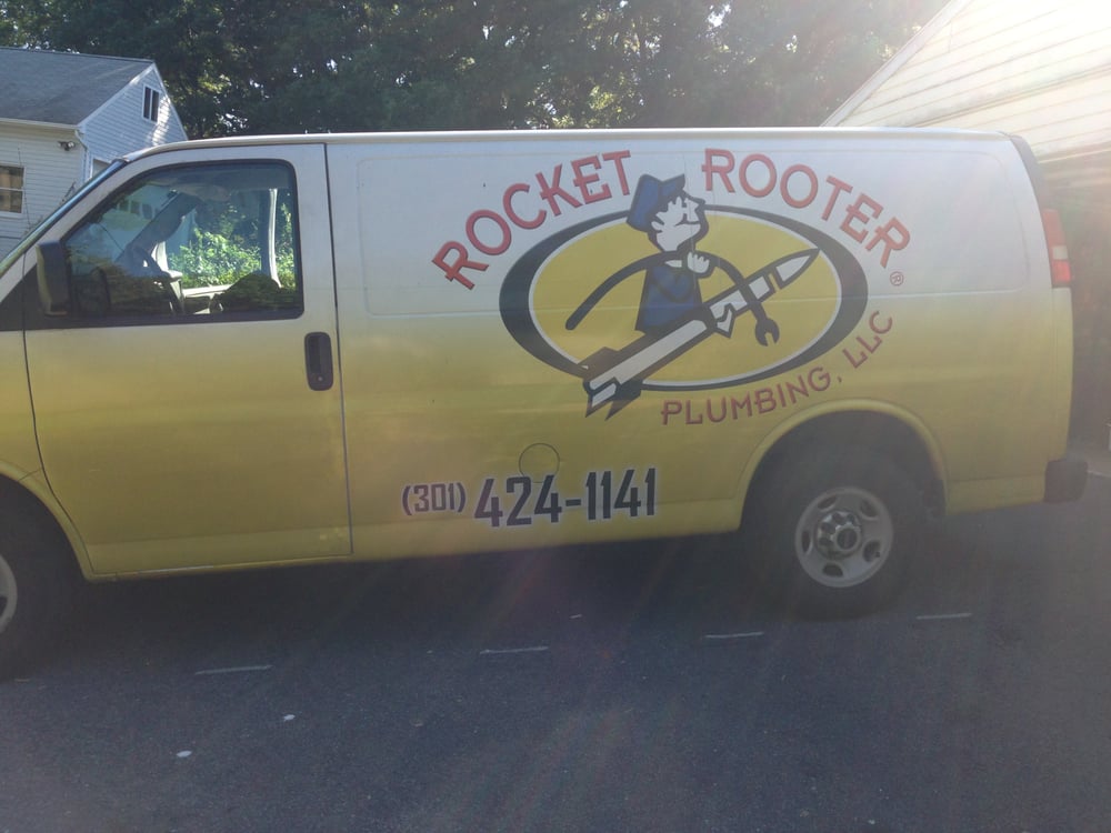 Slide of Rocket Rooter Plumbing