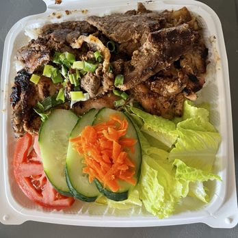 Pho Five-O - BBQ Chicken/Pork Combo - Vietnamese Near Me - Aiea, Hawaii Pho Five-O - BBQ Chicken/Pork Combo - Vietnamese Near Me - Aiea, Hawaii