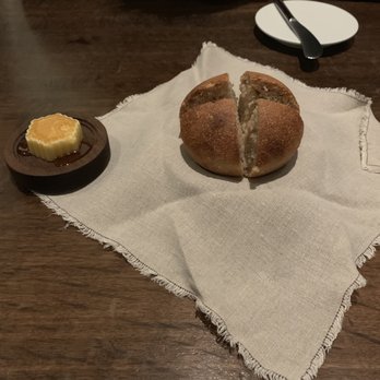 Benu - Bread with some awesome Honeysuckle honey butter. - Asian Fusion Near Me - San Francisco, California Benu - Bread with some awesome Honeysuckle honey butter. - Asian Fusion Near Me - San Francisco, California