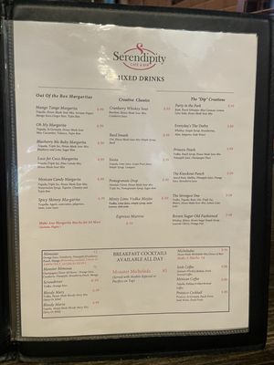 Menu photo 7 Serendipity Cafe and Bar Moorpark, CA Menu photo 7 Serendipity Cafe and Bar Moorpark, CA