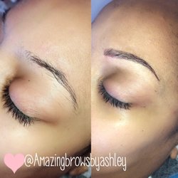 Amazing brows by Ashley - Before & after
