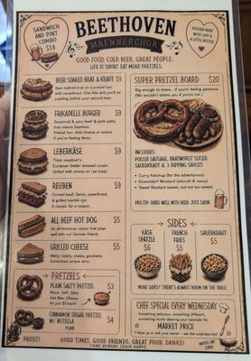 Menu photo 1 Beethoven Maennerchor San Antonio, TX