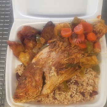 Jerk Box - Red snapper meal - Caribbean Near Me - Fayetteville, North Carolina