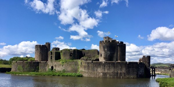 Caerphilly Castle by null