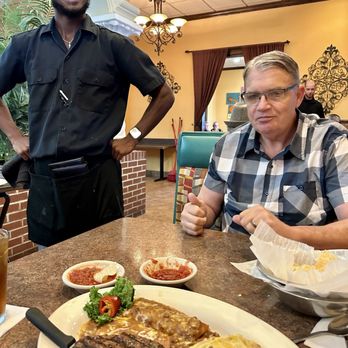 Abuelo's Mexican Restaurant - Husband was envious of wife's plate. The waiter laughed!!! - Mexican Near Me - Kissimmee, Florida Abuelo's Mexican Restaurant - Husband was envious of wife's plate. The waiter laughed!!! - Mexican Near Me - Kissimmee, Florida
