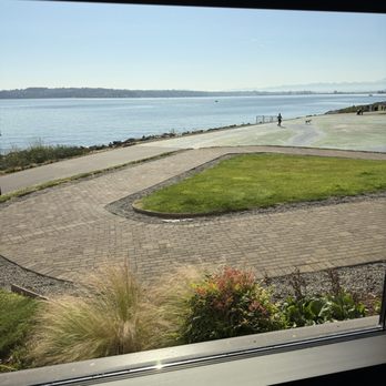 Copper and Salt Northwest Kitchen - View from our table of the waterfront. - Breakfast & Brunch Near Me - Ruston, Washington
