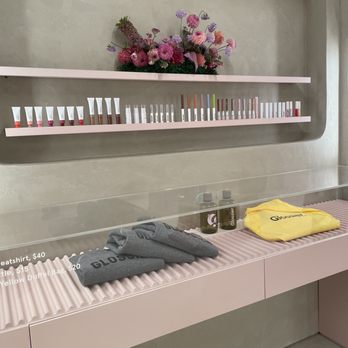 Glossier Seattle - Display case with mercy - Cosmetics & Beauty Supply Near Me - Seattle, Washington Glossier Seattle - Display case with mercy - Cosmetics & Beauty Supply Near Me - Seattle, Washington