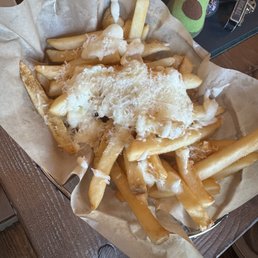 Smoked Parmesan fries